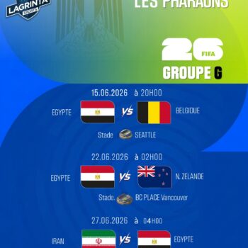 PROGRAMME ÉQUIPE D ÉGYPTE 