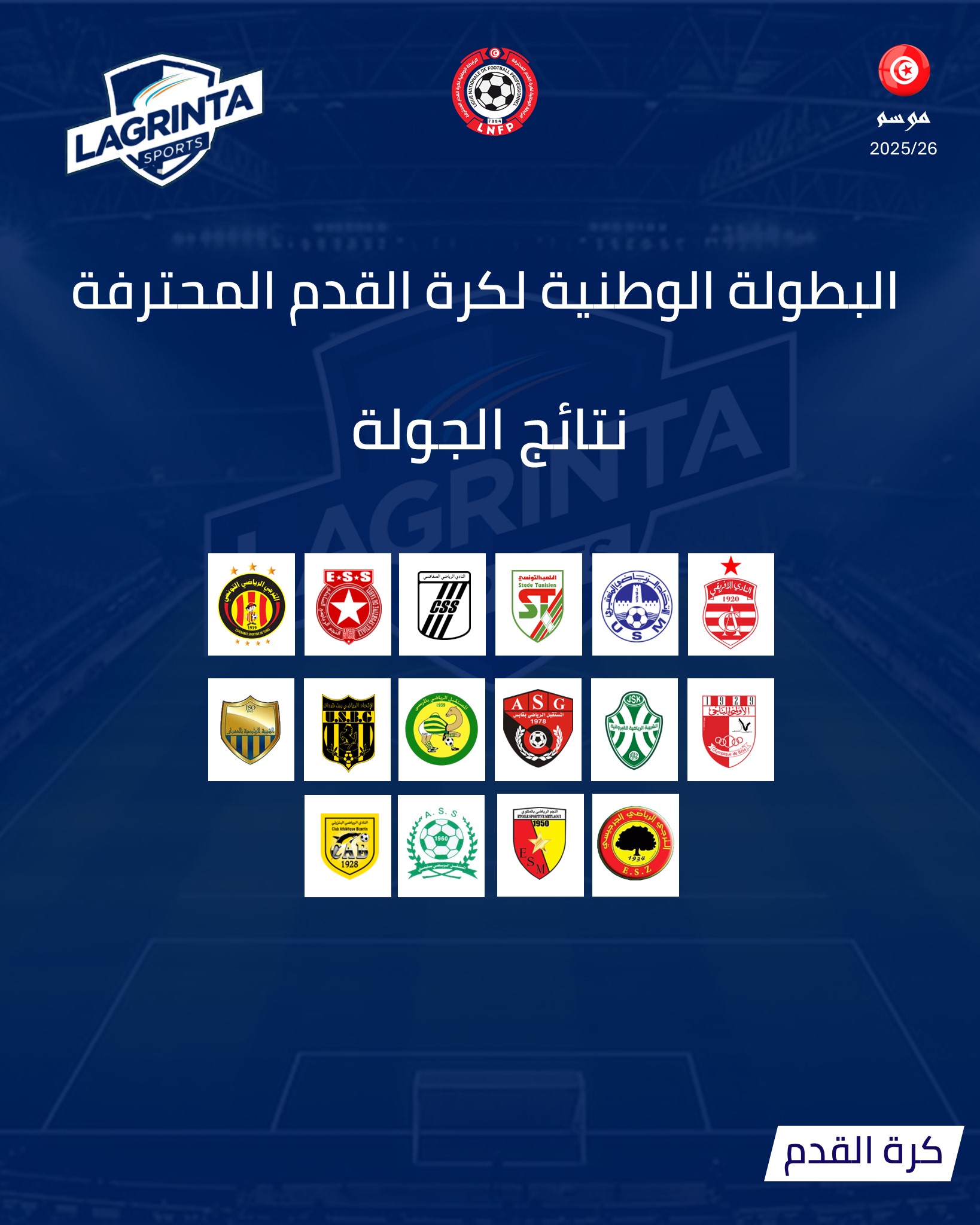 001- FOOTBALL. PRO 01. RÉSULTATS DU JOUR