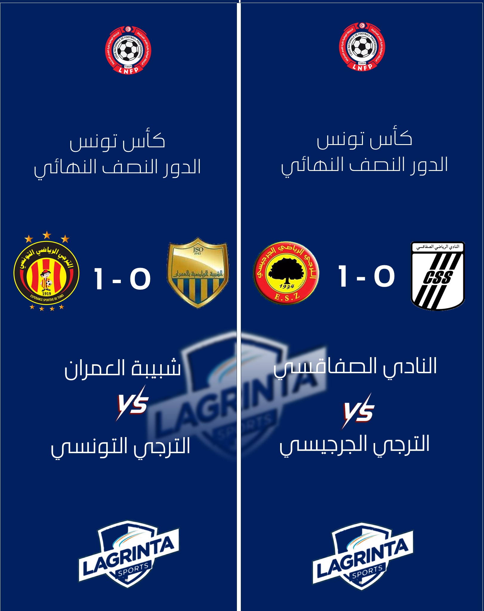 01 Football PRO . RÉSULTATS.  1.2 FINALE LE 24.05