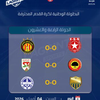 01 Football PRO  PAR MATCH.  النتائج  JOURNÉE 24.  LE.04.04.2026 