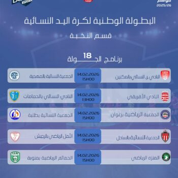 05-HANDBALL ELITES FEMMES PROGR. J.18 