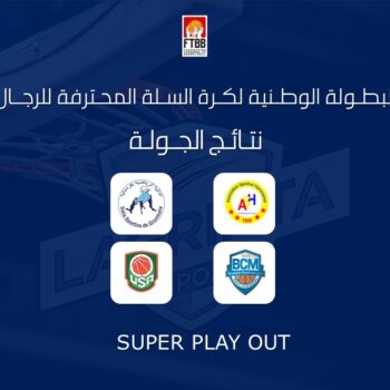 08- BASKETBALL PRO SITE.SUPER PLAYOUT .RÉSULTATS. DU JOUR 