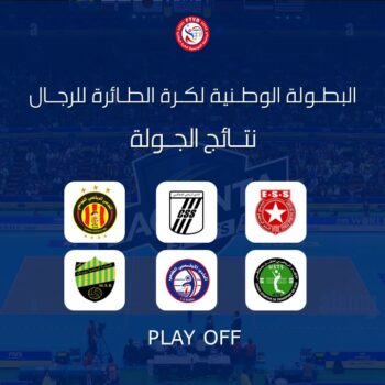 11-VOLLEY N. A. H. PLAYOFF. RESULT . DU JOUR 