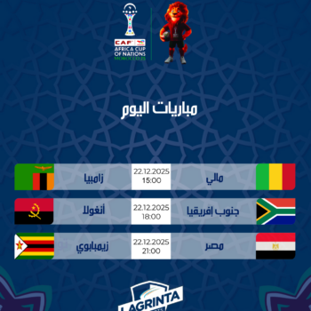 26- COUPE D&rsquo;AFRIQUE. MATCHS DU JOUR 1. 22.12.2025 